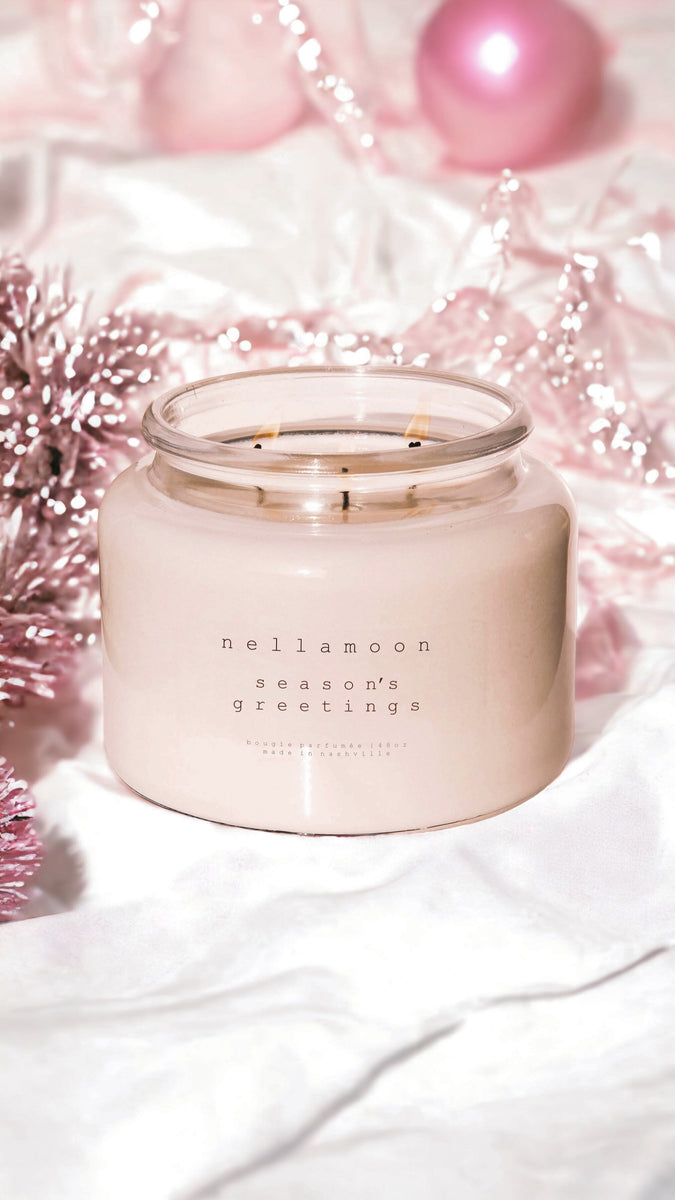 season's greetings nutmeg, cinnamon, clove, musk + juniper nellamoon