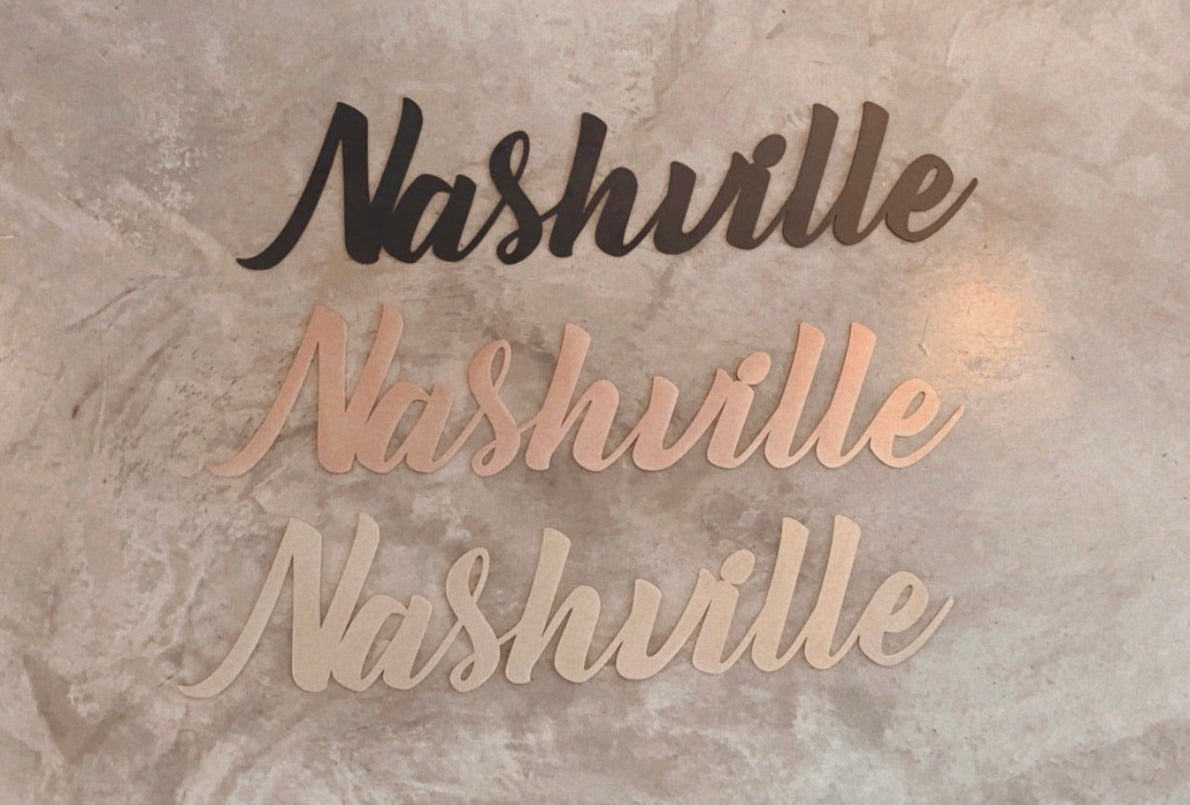 nashville handmade sign nellamoon candles